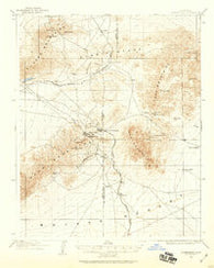 Randsburg California Historical topographic map, 1:62500 scale, 15 X 15 Minute, Year 1911