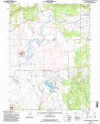 Rattlesnake Butte California Historical topographic map, 1:24000 scale, 7.5 X 7.5 Minute, Year 1993