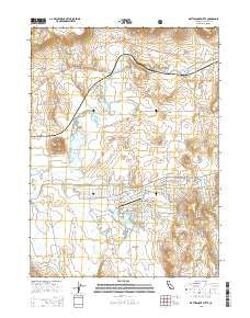 Rattlesnake Butte California Current topographic map, 1:24000 scale, 7.5 X 7.5 Minute, Year 2015