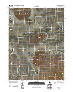 Ravendale California Historical topographic map, 1:24000 scale, 7.5 X 7.5 Minute, Year 2012