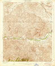 Ravenna California Historical topographic map, 1:24000 scale, 7.5 X 7.5 Minute, Year 1934