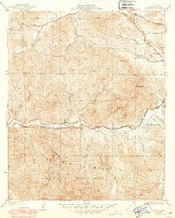 Ravenna California Historical topographic map, 1:24000 scale, 7.5 X 7.5 Minute, Year 1934