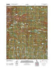 Reading Peak California Historical topographic map, 1:24000 scale, 7.5 X 7.5 Minute, Year 2012