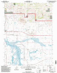 Reconnaissance Peak California Historical topographic map, 1:24000 scale, 7.5 X 7.5 Minute, Year 1994