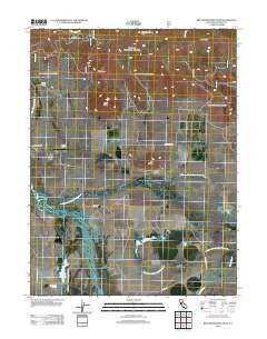 Reconnaissance Peak California Historical topographic map, 1:24000 scale, 7.5 X 7.5 Minute, Year 2012