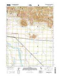 Reconnaissance Peak California Current topographic map, 1:24000 scale, 7.5 X 7.5 Minute, Year 2015