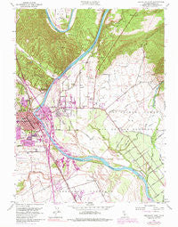 Red Bluff East California Historical topographic map, 1:24000 scale, 7.5 X 7.5 Minute, Year 1951