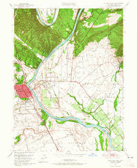 Red Bluff East California Historical topographic map, 1:24000 scale, 7.5 X 7.5 Minute, Year 1951