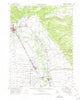 Red Bluff California Historical topographic map, 1:62500 scale, 15 X 15 Minute, Year 1952