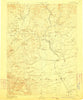 Red Bluff California Historical topographic map, 1:250000 scale, 1 X 1 Degree, Year 1894
