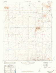 Red Buttes California Historical topographic map, 1:24000 scale, 7.5 X 7.5 Minute, Year 1947