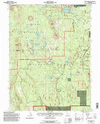 Red Cinder California Historical topographic map, 1:24000 scale, 7.5 X 7.5 Minute, Year 1995