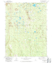 Red Cinder California Historical topographic map, 1:24000 scale, 7.5 X 7.5 Minute, Year 1979