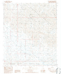 Red Cloud Canyon California Historical topographic map, 1:24000 scale, 7.5 X 7.5 Minute, Year 1986