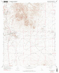 Red Mountain California Historical topographic map, 1:24000 scale, 7.5 X 7.5 Minute, Year 1967
