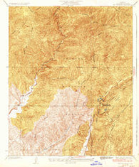 Red Mountain California Historical topographic map, 1:24000 scale, 7.5 X 7.5 Minute, Year 1936