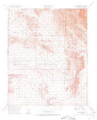 Red Pass Lake California Historical topographic map, 1:62500 scale, 15 X 15 Minute, Year 1948