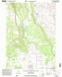 Red Rock Lakes California Historical topographic map, 1:24000 scale, 7.5 X 7.5 Minute, Year 2001
