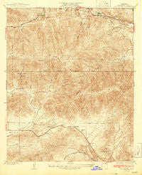 Red Rover California Historical topographic map, 1:24000 scale, 7.5 X 7.5 Minute, Year 1937