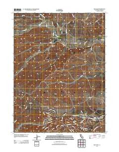 Red Bank California Historical topographic map, 1:24000 scale, 7.5 X 7.5 Minute, Year 2012
