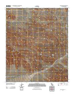 Red Canyon California Historical topographic map, 1:24000 scale, 7.5 X 7.5 Minute, Year 2012