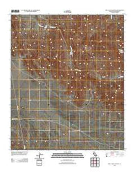 Red Cloud Canyon California Historical topographic map, 1:24000 scale, 7.5 X 7.5 Minute, Year 2012