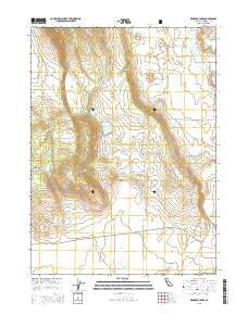 Red Rock Lakes California Current topographic map, 1:24000 scale, 7.5 X 7.5 Minute, Year 2015