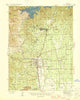 Redding California Historical topographic map, 1:62500 scale, 15 X 15 Minute, Year 1946