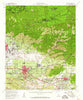 Redlands California Historical topographic map, 1:62500 scale, 15 X 15 Minute, Year 1954
