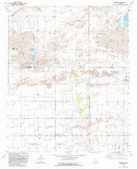 Redman California Historical topographic map, 1:24000 scale, 7.5 X 7.5 Minute, Year 1992