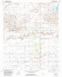 Redman California Historical topographic map, 1:24000 scale, 7.5 X 7.5 Minute, Year 1992