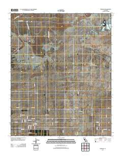 Redman California Historical topographic map, 1:24000 scale, 7.5 X 7.5 Minute, Year 2012