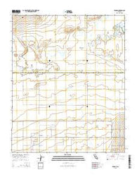 Redman California Current topographic map, 1:24000 scale, 7.5 X 7.5 Minute, Year 2015
