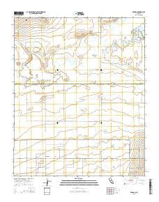 Redman California Current topographic map, 1:24000 scale, 7.5 X 7.5 Minute, Year 2015