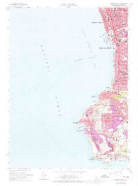 Redondo Beach California Historical topographic map, 1:24000 scale, 7.5 X 7.5 Minute, Year 1963