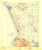 Redondo California Historical topographic map, 1:62500 scale, 15 X 15 Minute, Year 1896