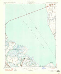 Redwood Point California Historical topographic map, 1:24000 scale, 7.5 X 7.5 Minute, Year 1948