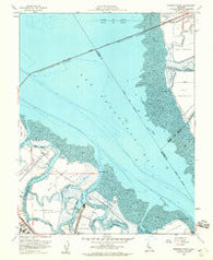Redwood Point California Historical topographic map, 1:24000 scale, 7.5 X 7.5 Minute, Year 1959