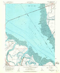 Redwood Point California Historical topographic map, 1:24000 scale, 7.5 X 7.5 Minute, Year 1959