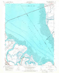 Redwood Point California Historical topographic map, 1:24000 scale, 7.5 X 7.5 Minute, Year 1959