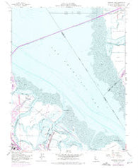 Redwood Point California Historical topographic map, 1:24000 scale, 7.5 X 7.5 Minute, Year 1959