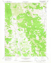Redwood Valley California Historical topographic map, 1:24000 scale, 7.5 X 7.5 Minute, Year 1960