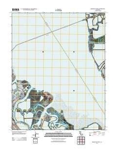 Redwood Point California Historical topographic map, 1:24000 scale, 7.5 X 7.5 Minute, Year 2012