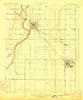 Reedley California Historical topographic map, 1:31680 scale, 7.5 X 7.5 Minute, Year 1924