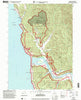 Requa California Historical topographic map, 1:24000 scale, 7.5 X 7.5 Minute, Year 1997