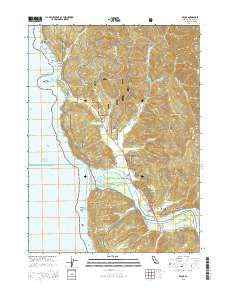 Requa California Current topographic map, 1:24000 scale, 7.5 X 7.5 Minute, Year 2015