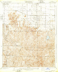 Reseda California Historical topographic map, 1:24000 scale, 7.5 X 7.5 Minute, Year 1928