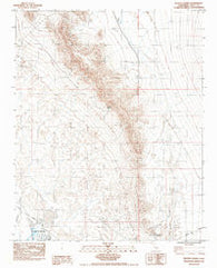 Resting Spring California Historical topographic map, 1:24000 scale, 7.5 X 7.5 Minute, Year 1983