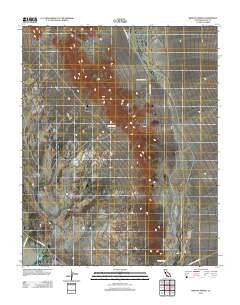 Resting Spring California Historical topographic map, 1:24000 scale, 7.5 X 7.5 Minute, Year 2012