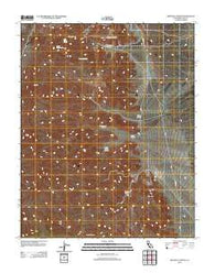 Revenue Canyon California Historical topographic map, 1:24000 scale, 7.5 X 7.5 Minute, Year 2012